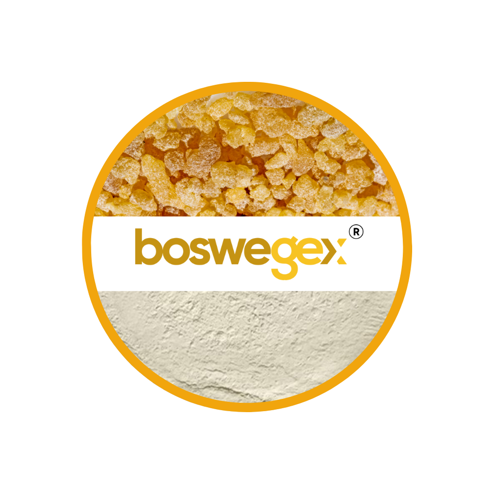 Boswellia serrata resin, the source of Boswegex Boswellia Extract